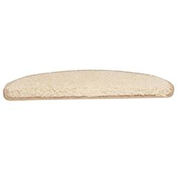 Berkfield Home Carpet Stair Treads 15 pcs Cream 65x21x4 cm - Size: Medium - thumbnail 4