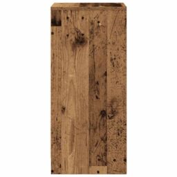 Berkfield Home Sideboard Old Wood 29.5x34x76 cm Engineered Wood in Brown - thumbnail 7