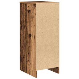 Berkfield Home Sideboard Old Wood 29.5x34x76 cm Engineered Wood in Brown - thumbnail 8