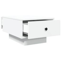Berkfield Home Coffee Table White 60x45x31 cm Engineered Wood - Size: 60 x 45 x 31 cm - thumbnail 7