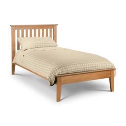 Cheshire Premium Port Bed - Oak - Single (90cm) in Light Oak - thumbnail 1