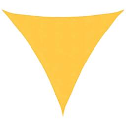 Berkfield Home Sun Shade Sail Yellow 2x2x2 m 100% Polyester Oxford
