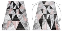 RugsX Alter Rug in Pink - Size: 80 cm x 150 cm - thumbnail 2