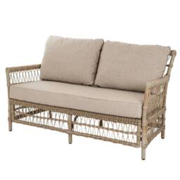 Lemon Pavilion Furniture and Decor Provence Collection Outdoor 4 Seater Lounge Set - L152 x W85 x H75 cm in Beige - thumbnail 2