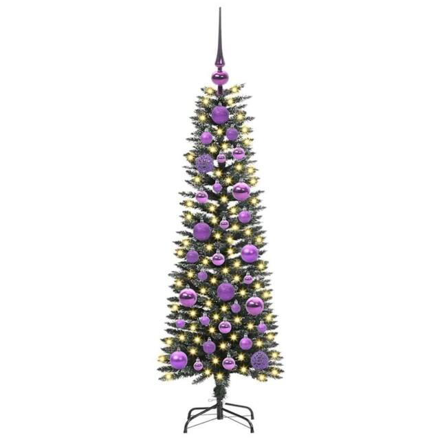 Berkfield Home Elegant Artificial Christmas Tree with Stand Green 40.5 x 40.5 x - image 1