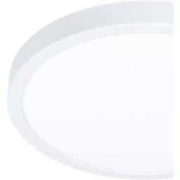 Loops Stylish 27cm White LED Ceiling Light for Modern Indoor Spaces - thumbnail 4