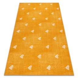 RugsX For Kids Rug in Orange - Size: 100 cm x 150 cm - thumbnail 1
