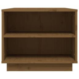 Berkfield Home Beautiful Coffee Table Honey Brown 90x49x40.5 cm Solid Wood Pine - thumbnail 6