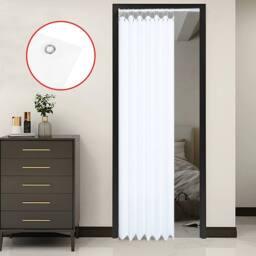 Havendro Waterproof Mould Proof Shower Curtain 180x180cm in White - Size: 180x180 cm - thumbnail 4
