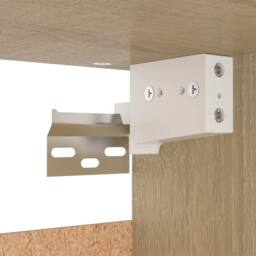 Berkfield Home Wardrobe Sonoma Oak 70x32.5x35 cm Engineered Wood in Light Brown - thumbnail 8
