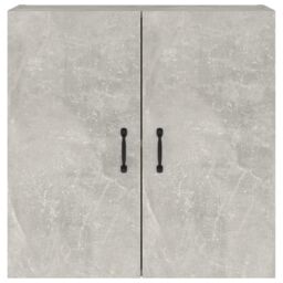 Berkfield Home Wall Cabinet Concrete Grey 60x31x60 cm Engineered Wood - Size: 60 x 31 x 60 cm - thumbnail 5