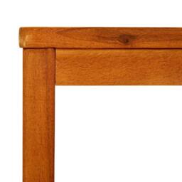 Berkfield Home Coffee Table 60x60x45 cm Solid Acacia Wood in Brown - Size: 60 x 60 x 45 cm - thumbnail 6