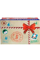 VFM e-Store Special Delivery Christmas Eve Box Elf Delivery Box, Xmas in Red - thumbnail 1