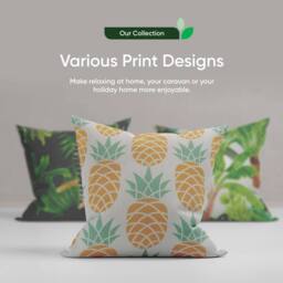 Gardenwize Pack of 2 Terracota Scatter Cushions in Terracotta - thumbnail 7