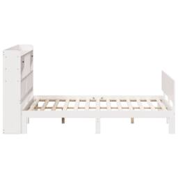Berkfield Home Bed Frame w/Drawers Frame Sonoma Oak 120x190 cm Small Double in White - Size: Super King - thumbnail 5