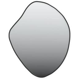 Berkfield Home Wall Mirror Black 60x50 cm