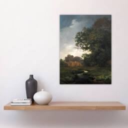 "Artery8 Landscape With Gray Weather Lundbye Wall Art Poster Print - Size: W18"" x H24""" - thumbnail 4