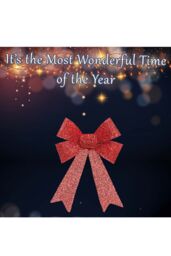 VFM e-Store Tinsel Bow Christmas Decoration X 1 22cm x 32cm x 7cm Red - Size: 22 cm x 32 cm x 7 cm - thumbnail 3