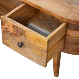 STILVORA Entertainment Unit with 2 Drawers in Brown - thumbnail 2