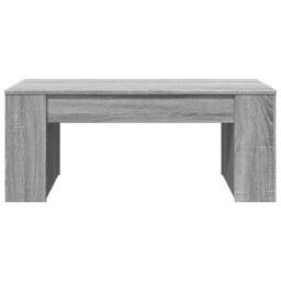 Berkfield Home Coffee Table Grey Sonoma 102x55x42 cm Engineered Wood - Size: 102 x 55 x 42 cm - thumbnail 4