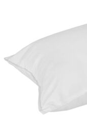 "Homescapes Microfibre Euro Continental Pillow Pair - 40cm x 80cm (16""x32"") in White - Size: 40 cm x 80 cm" - thumbnail 5