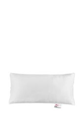 "Homescapes Microfibre Euro Continental Pillow Pair - 40cm x 80cm (16""x32"") in White - Size: 40 cm x 80 cm"