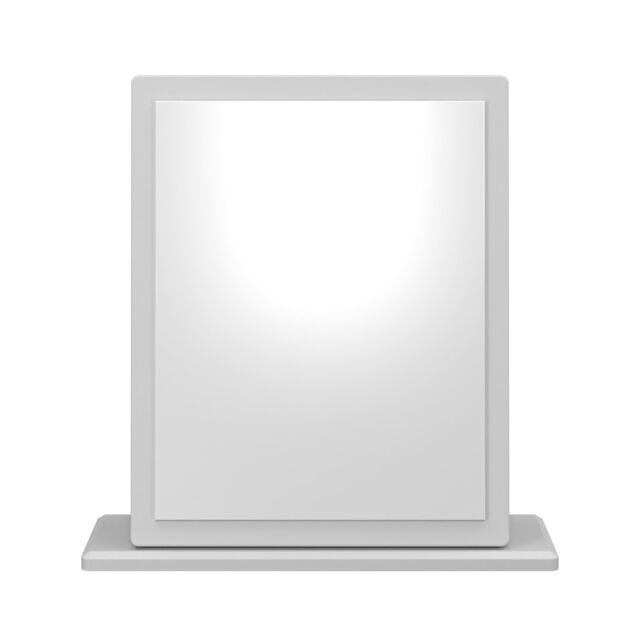 Ready Assembled 2 U Cumbria Mirror (Ready Assembled) in Mid Grey - image 1
