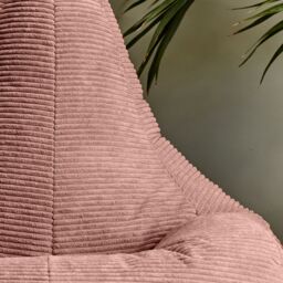 icon Dalton Cord Adult Bean Bag Chair, Set of 2 in Pink - thumbnail 6