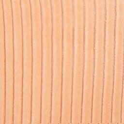 Wyld and Coco Peach Pink Round Pouffe Cotton Velvet Ribbed Corduroy Texture - thumbnail 6
