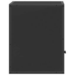 Berkfield Home Wall-mounted Bedside Cabinets 2 pcs Black 40x31x39.5 cm - thumbnail 7