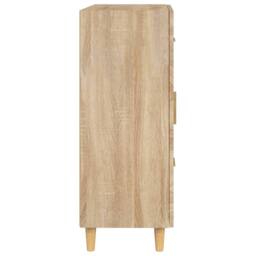 Berkfield Home Sideboard Sonoma Oak 69, 5x34x90 cm Engineered Wood in Light Oak - Size: 5 x 34 x 90 cm - thumbnail 7
