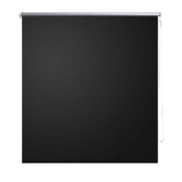Berkfield Home Roller Blind Blackout 160 x 175 cm Black - thumbnail 2