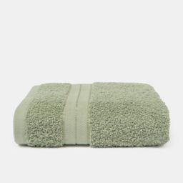 OHS 10 Pack of 100% Cotton Bathroom Hand Towel in Pale Green - thumbnail 2