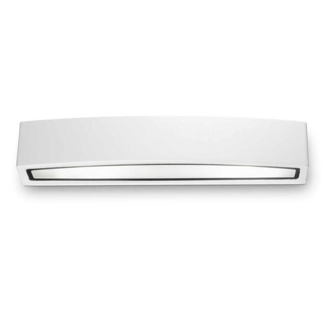 Netlighting Andromeda 2 Light Outdoor Large Up Down Wall Light White Putty IP54 E27