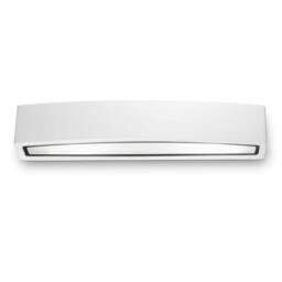 Netlighting Andromeda 2 Light Outdoor Large Up Down Wall Light White Putty IP54 E27