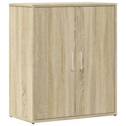 Berkfield Home Sideboard Sonoma Oak 60x31x70 cm Engineered Wood in Brown - Size: 60 x 31 x 70 cm - thumbnail 2