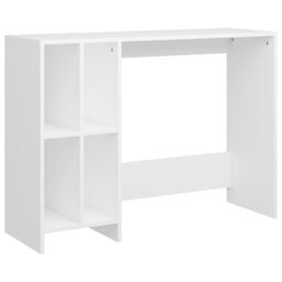 Berkfield Home Notebook Desk White 102.5x35x75 cm Engineered Wood - thumbnail 2