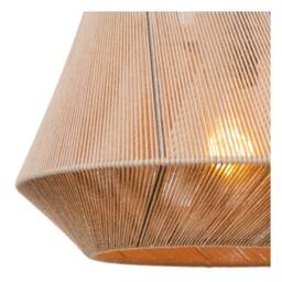 Netlighting JESSICA Pendant light 1xE27 Grey Special Offer in Light Sand - thumbnail 4