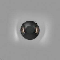 Netlighting Loth Outdoor LED Recessed Ground Light Black 2x 6W 3000K IP67 - thumbnail 2