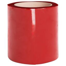 Berkfield Home Door Curtain Red 200 mmx1.6 mm 10 m PVC - thumbnail 5