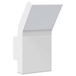 Berkfield Home Outdoor LED Wall Light White Die-cast Aluminium - thumbnail 4