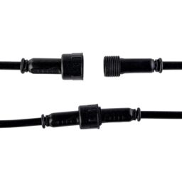 First Choice Lighting Set of 10 - 30mm Black IP67 Cool White LED Decking Kit - thumbnail 5