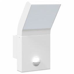 Berkfield Home Outdoor LED Wall Lights with Sensors 2pcs White Die-cast Aluminium - thumbnail 4