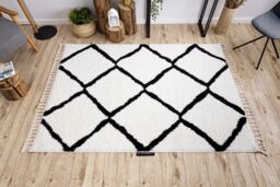 RugsX Berber Rug in White - Size: 200 cm x 290 cm - thumbnail 5