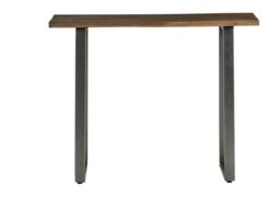 IH Design Galilee Console Table Grey Essential Live Edge in Brown - thumbnail 3