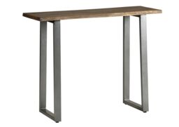 IH Design Galilee Console Table Grey Essential Live Edge in Brown - thumbnail 2