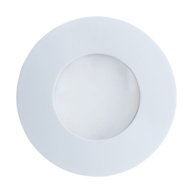 Loops IP65 Recessed Outdoor Wall Light White Cast Aluminium 1 x 5W GU10 Bulb - image 1