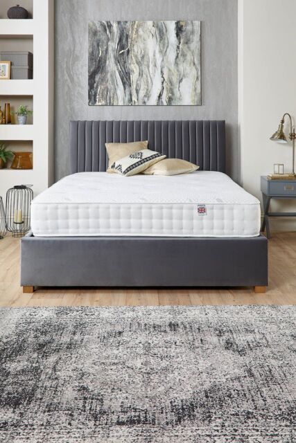 Aspire Natural Symphony Pocket+ Mattress in White - Size: Double - image 1