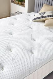 Aspire Natural Symphony Pocket+ Mattress in White - Size: Double - thumbnail 6