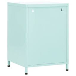 Berkfield Home Nightstand Mint 35x35x51 cm Steel - Size: 35 x 35 x 51 cm - thumbnail 5